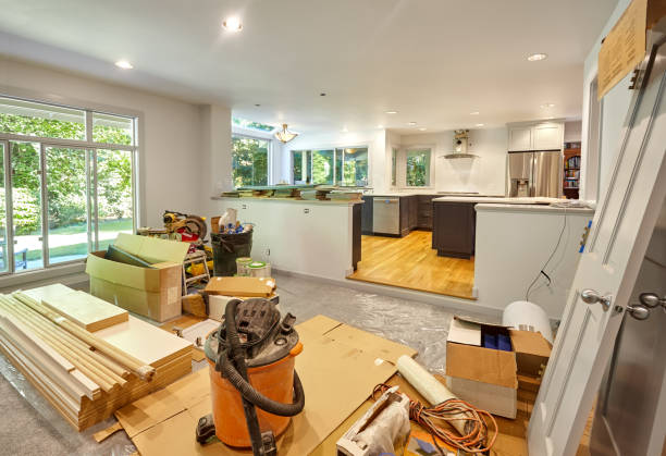 Professional Kitchen Flooring technician working in Haymarket, VA